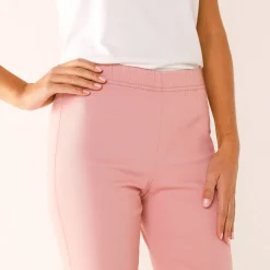 Modellerende broek met 'platte buik' effect en elastische taille