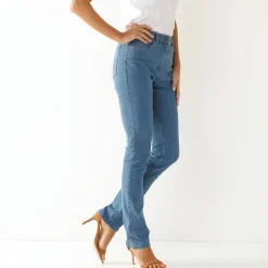 Modellerende jeans met 5 zakken