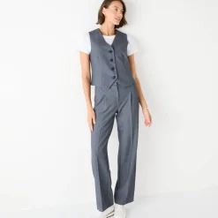 Mouwloos vest, effen