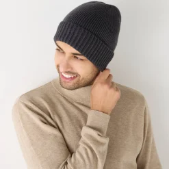 Muts gevoerd met fleecetricot