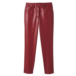 Nauwsluitende 7/8-broek, gecoat aspect
