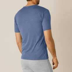 Ondershirt voor heren, met ronde hals en korte mouwen, intense warmte - set van 2