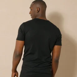 Ondershirt voor heren, met ronde hals en korte mouwen, intense warmte - set van 2