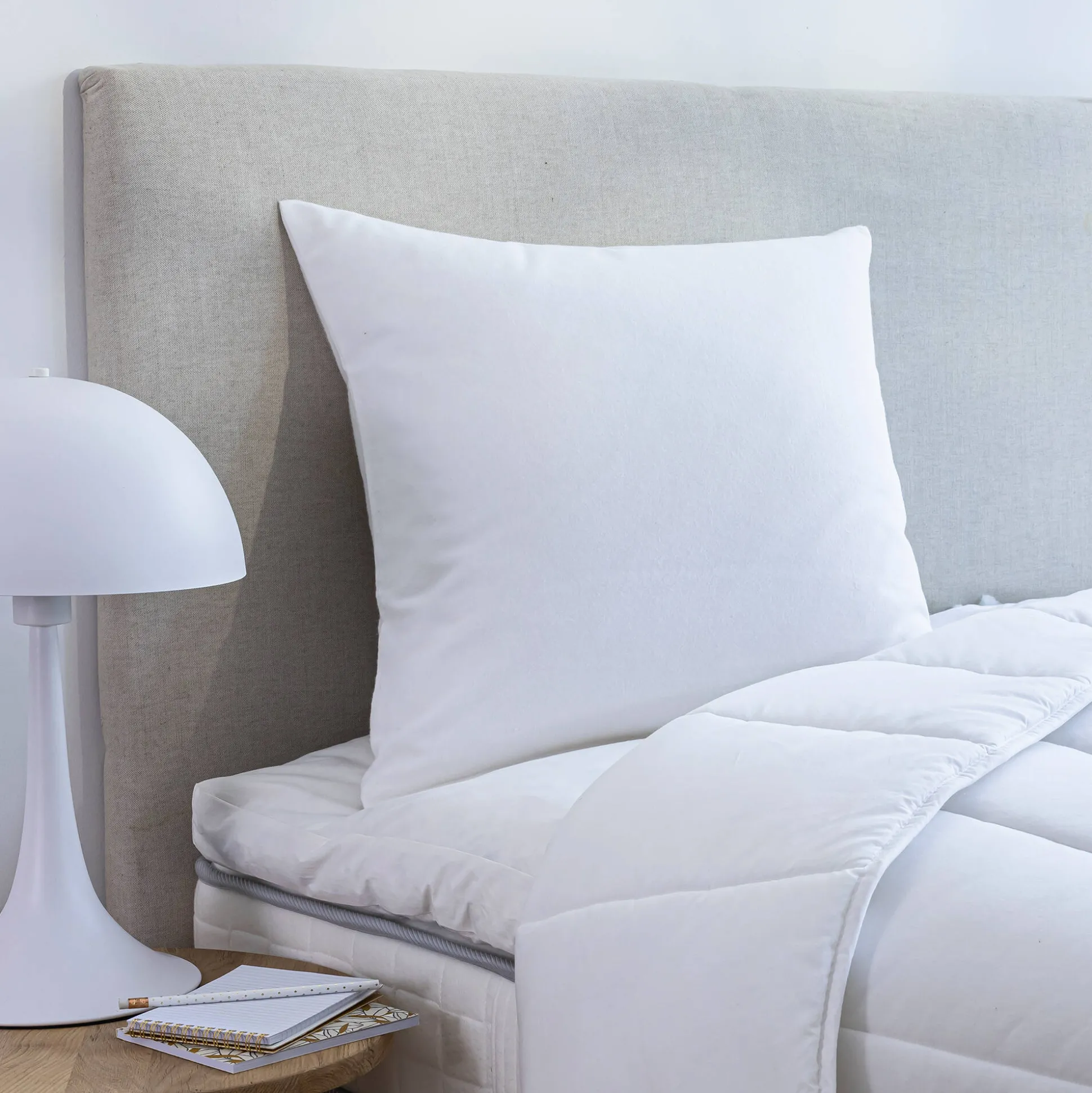 Ondersloop in absorberend molton - set van 2