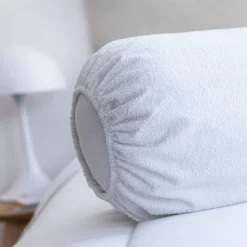 Ondersloop voor peluwkussen, absorberend molton - set van 2