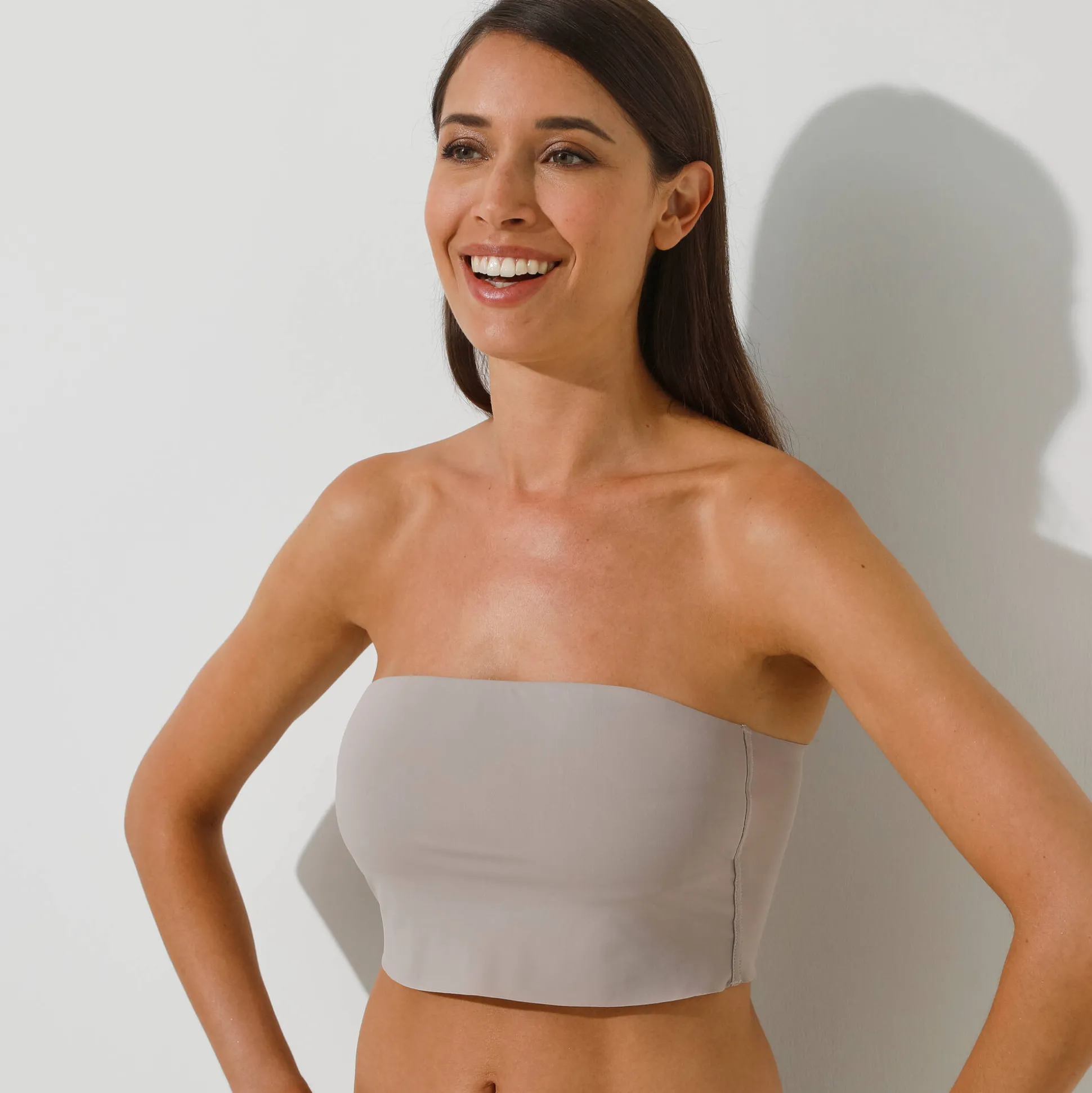Onzichtbare brassière met verwijderbare bandjes - zonder beugels