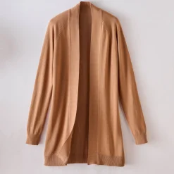 Open vest, lange mouwen