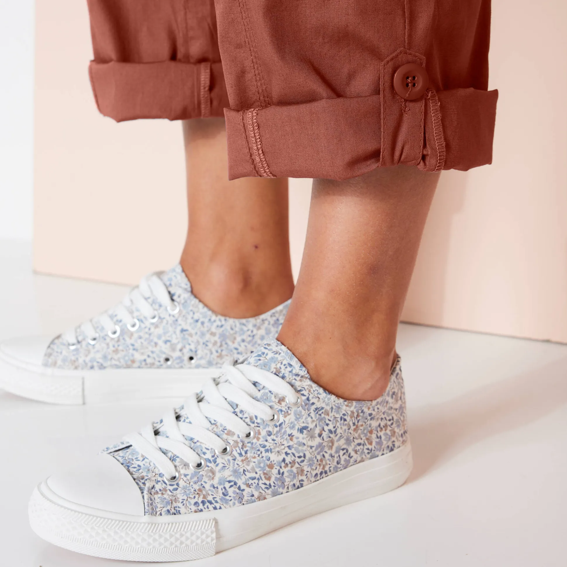 Oprolbare broek in battlestijl