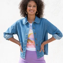 Paletotjasje in jeans
