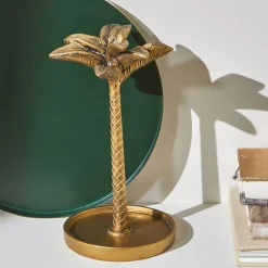 Palmboom in goudkleur