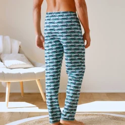 Pantalon pyjama coton imprimé