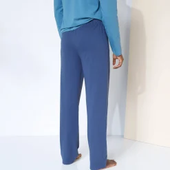 Pantalon pyjama coton uni