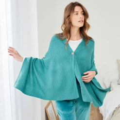 Poncho in tricot