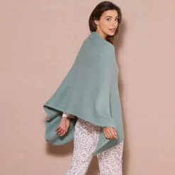 Poncho in tricot