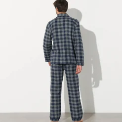 Pyjama in geruit flanel