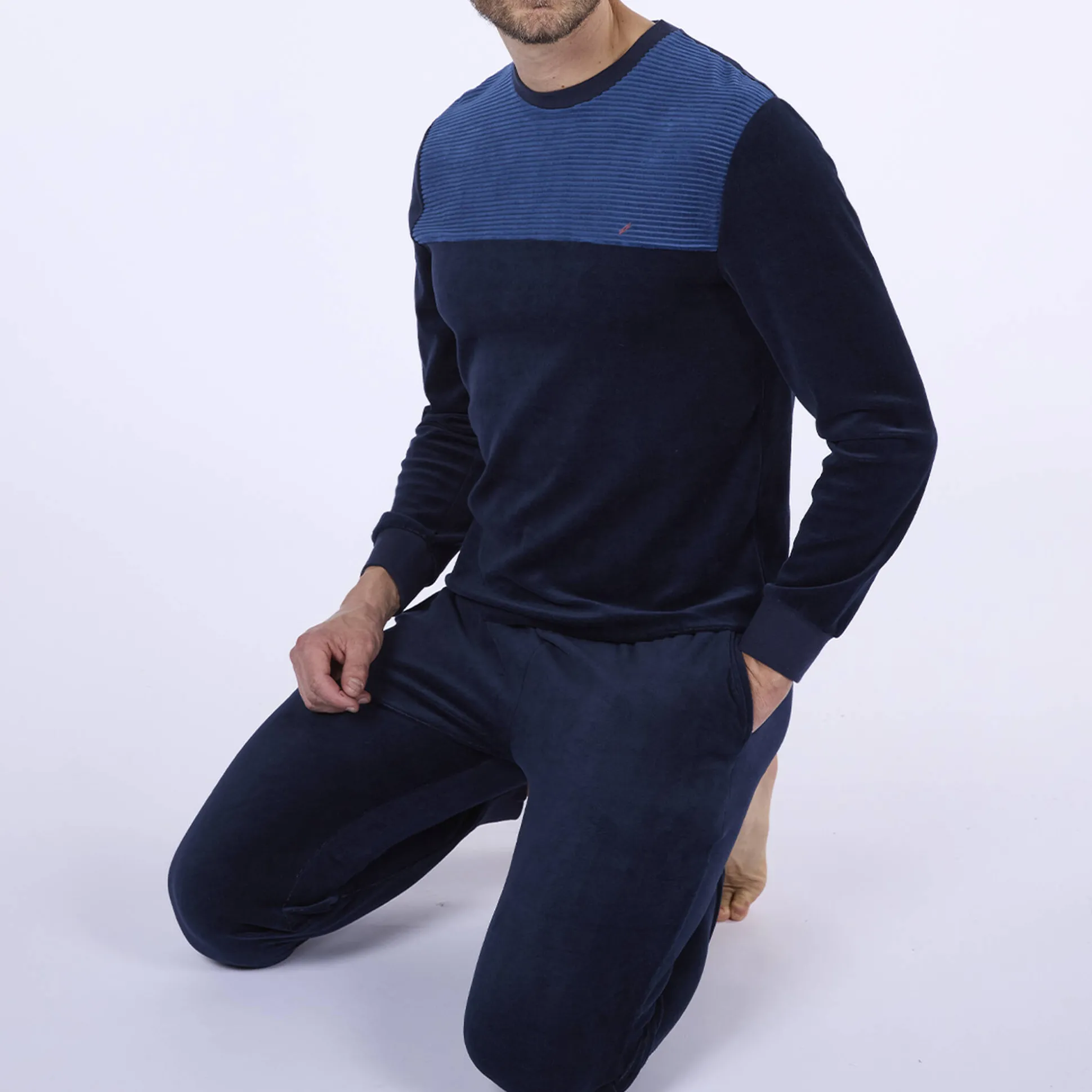 Pyjama in velours Daniel Hechter