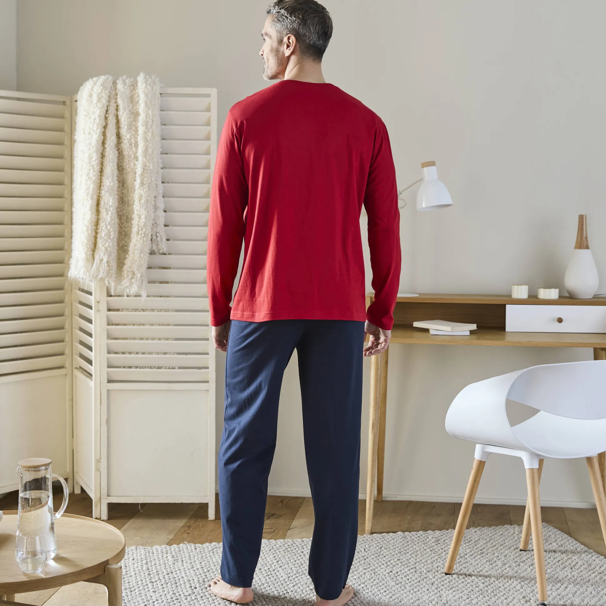 Pyjama met lange mouwen, "fabuleux" print