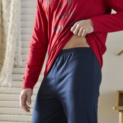 Pyjama met lange mouwen,