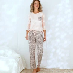 Pyjama met zebraprint