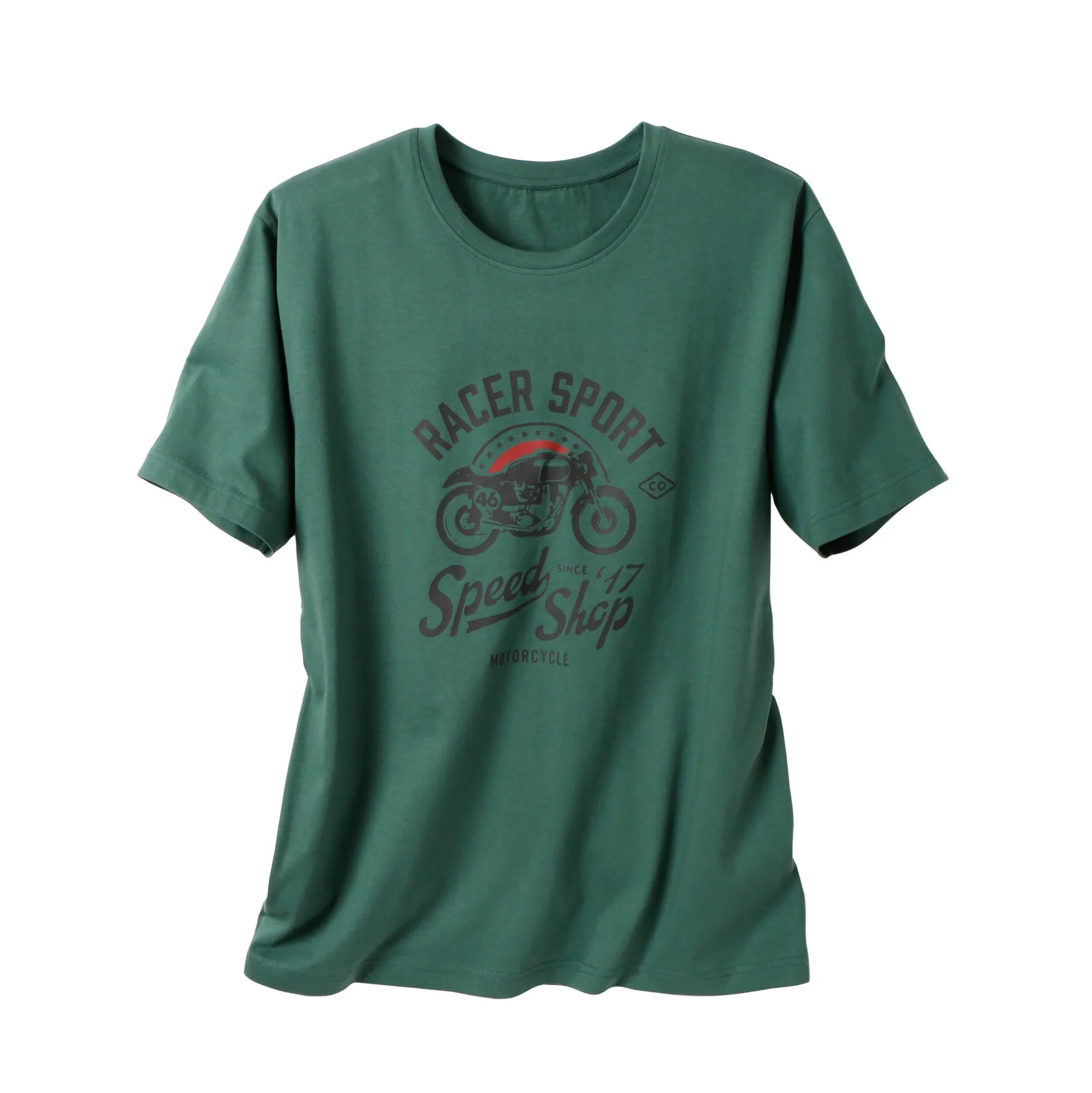 Pyjamashirt met geplaatste print en korte mouwen