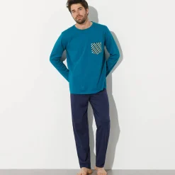 Pyjamashirt met lange mouwen