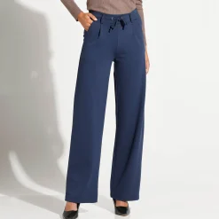 Rechte broek, milanotricot