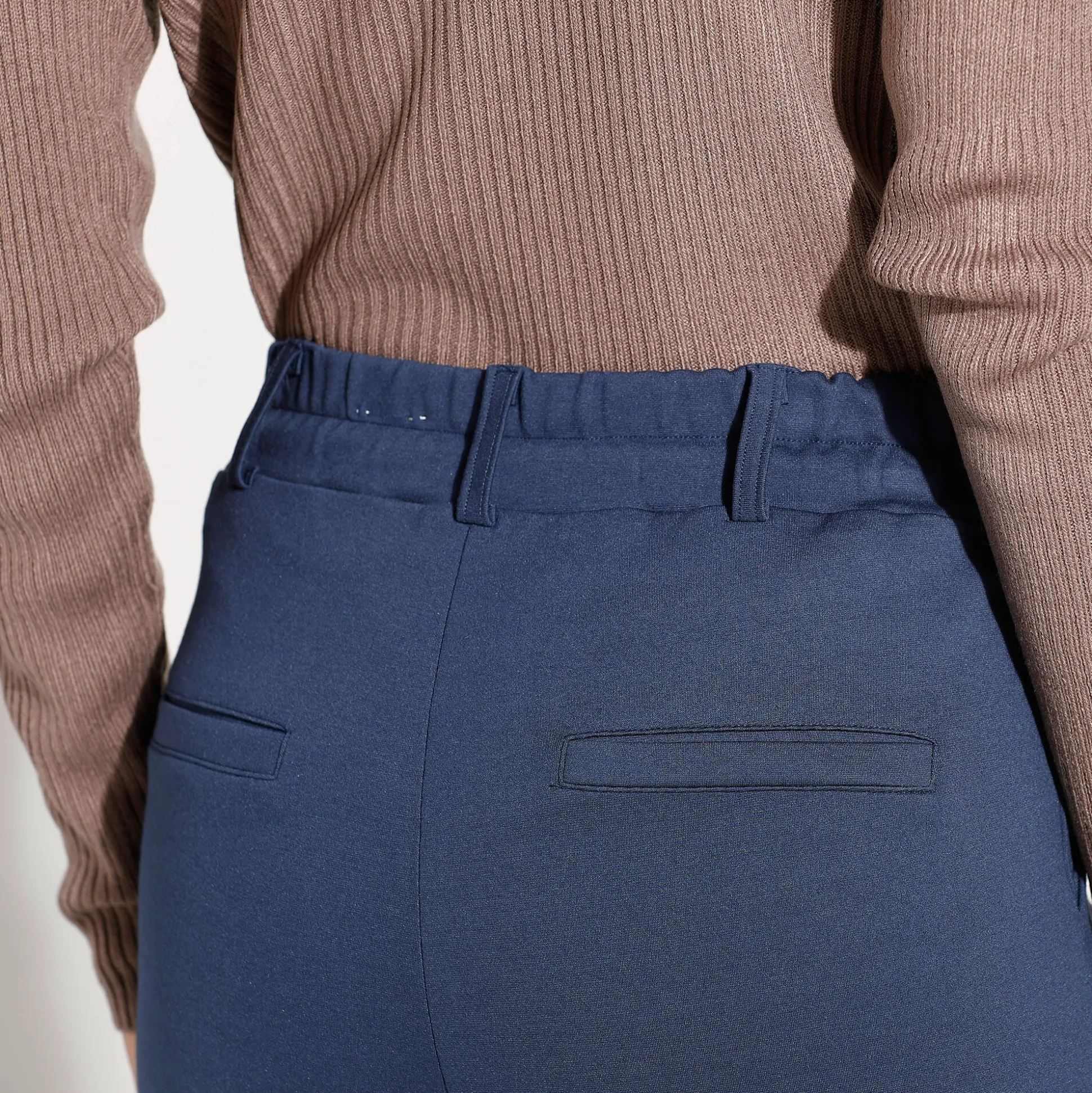 Rechte broek, milanotricot