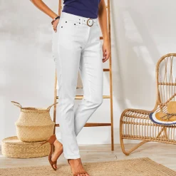 Rechte broek, speciaal voor kleine lengtes