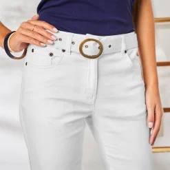 Rechte broek, speciaal voor kleine lengtes
