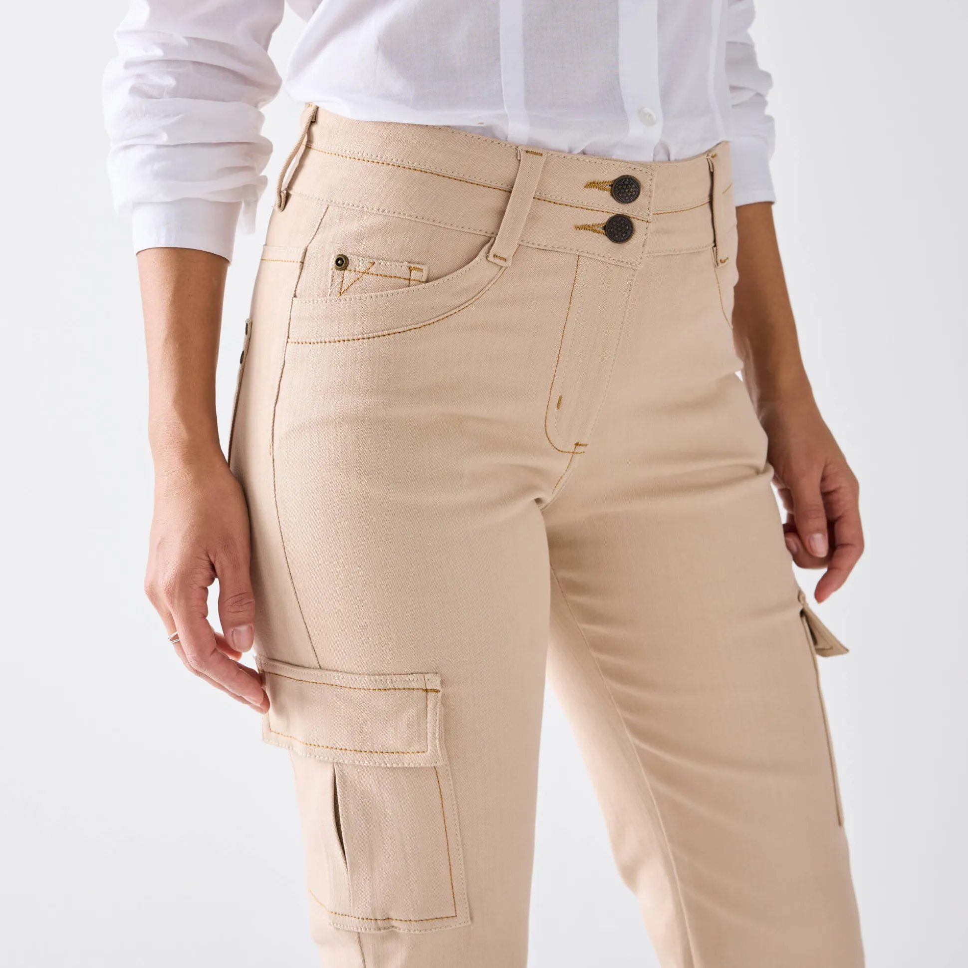 Rechte cargojeans