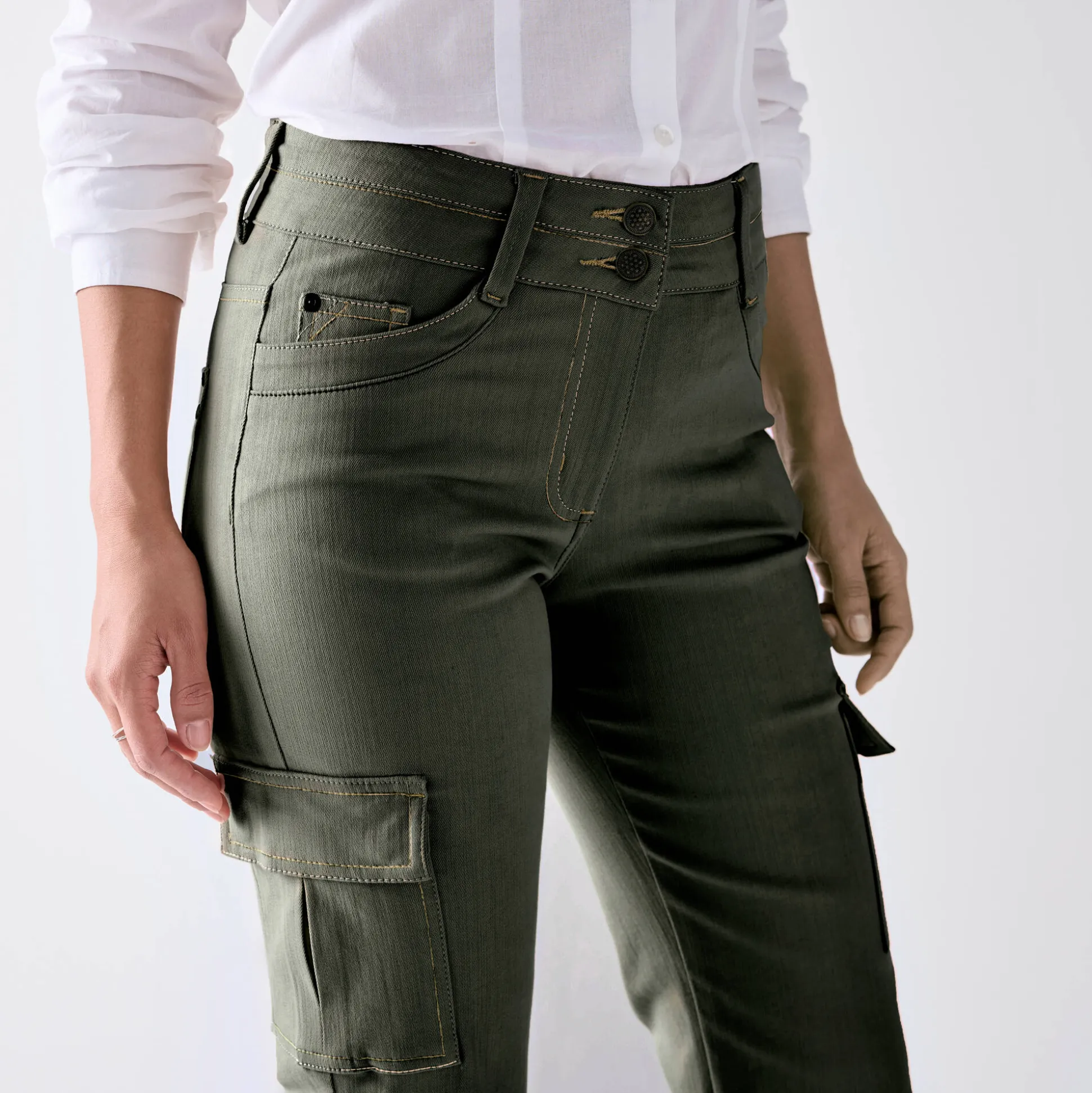 Rechte cargojeans