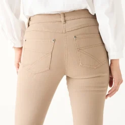Rechte jeans, grote lengte