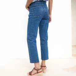 Rechte jeans met 5 zakken