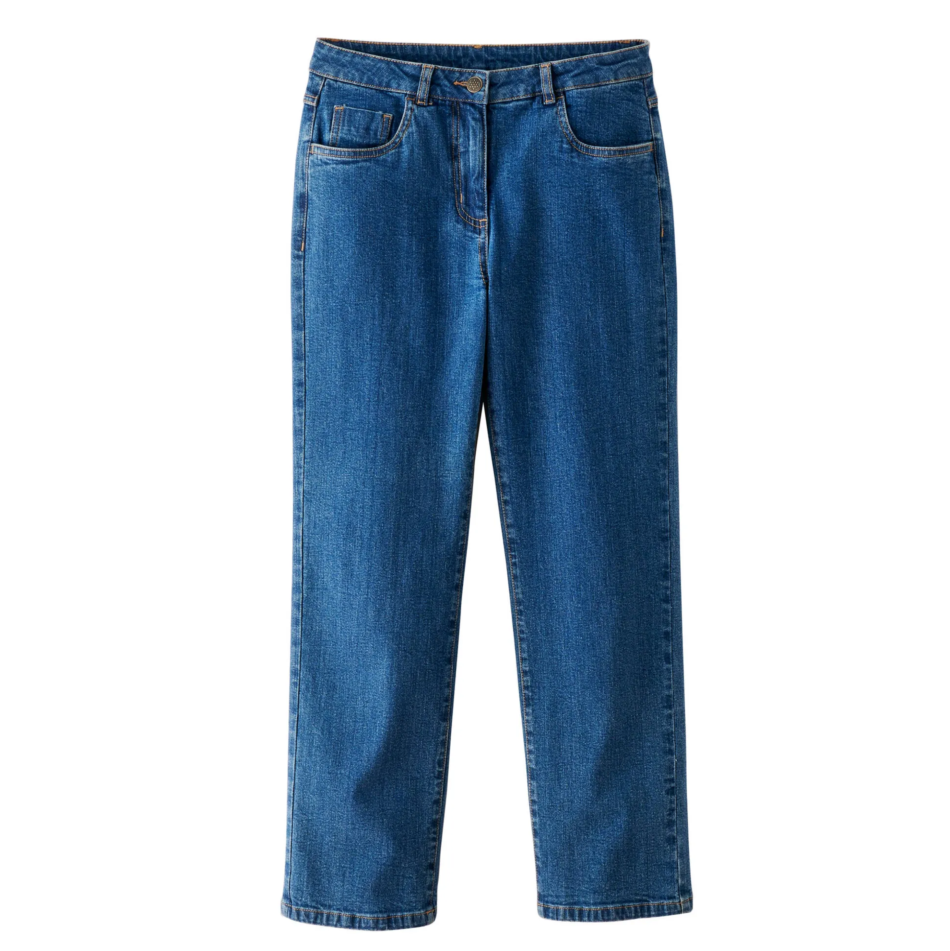 Rechte jeans met 5 zakken