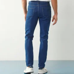 Rechte jeans met 5 zakken, ultrastretch denim - L32