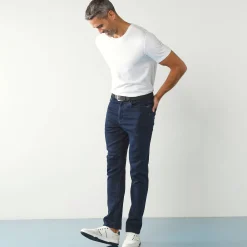 Rechte jeans met 5 zakken, ultrastretch denim - L30