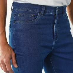 Rechte jeans met 5 zakken, ultrastretch denim - L28
