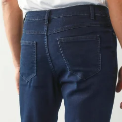 Rechte jeans met 5 zakken, ultrastretch denim - L32