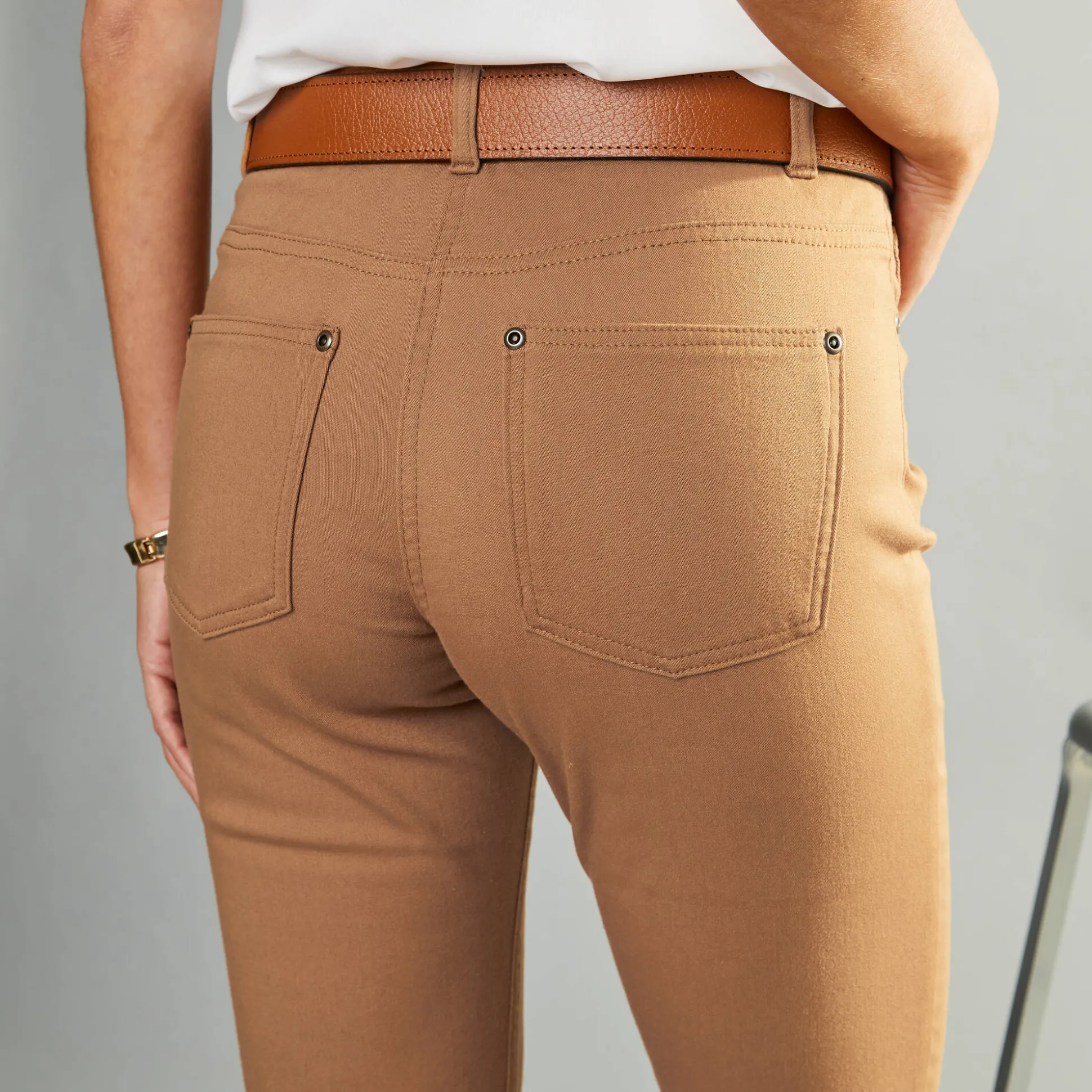 Rechte stretchbroek