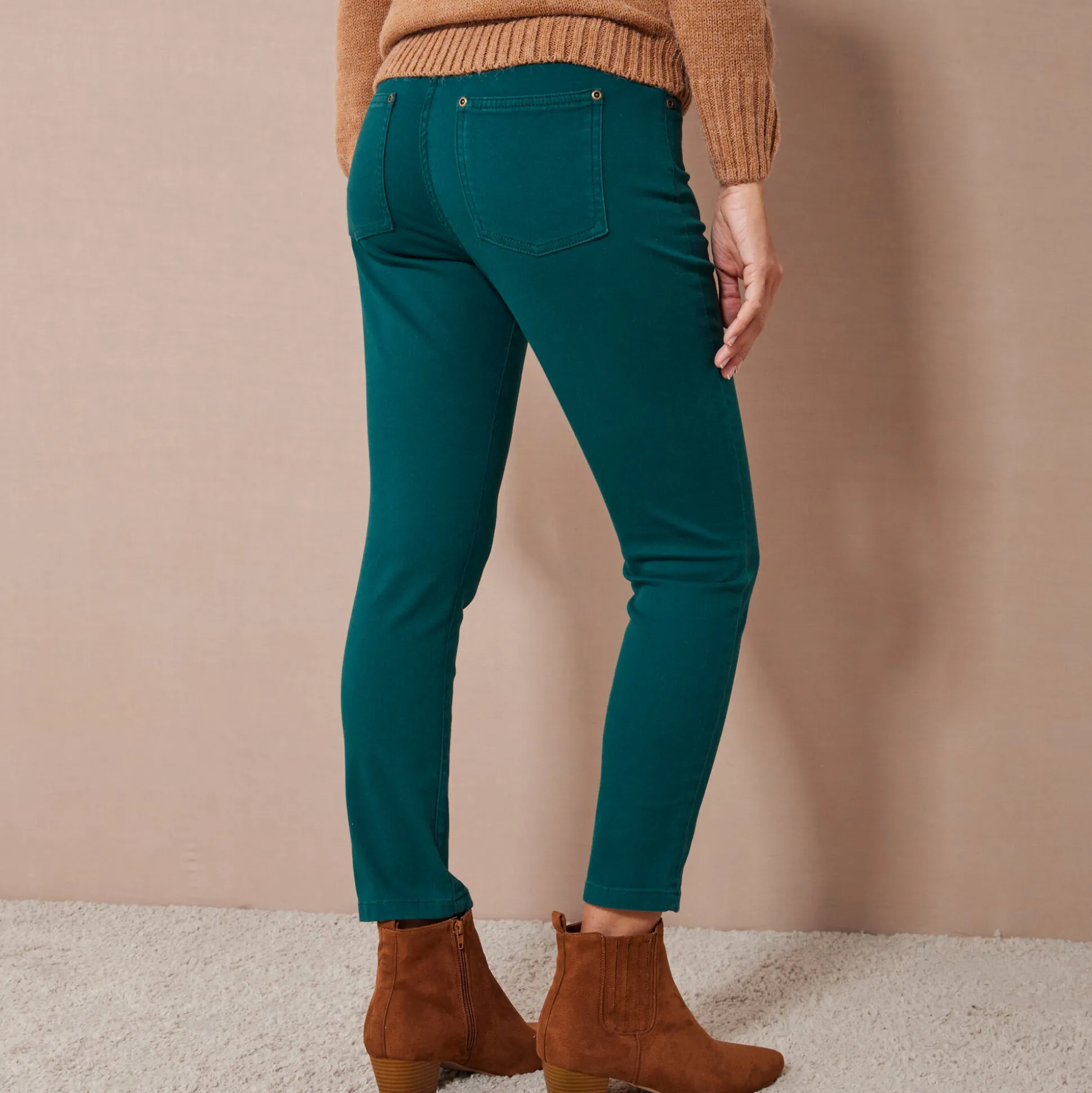 Rekbare 7/8-broek met nauwsluitend model