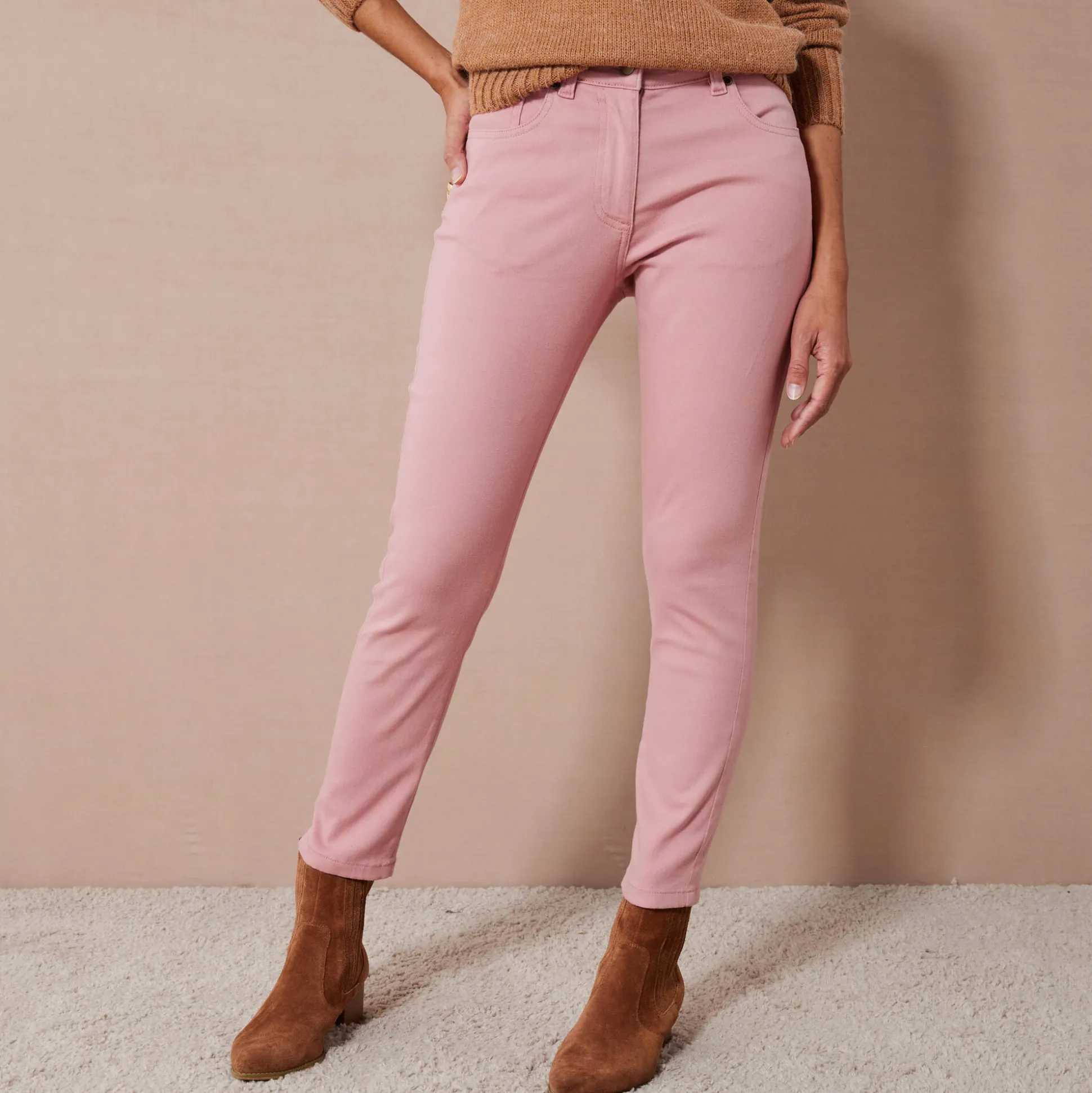Rekbare 7/8-broek met nauwsluitend model