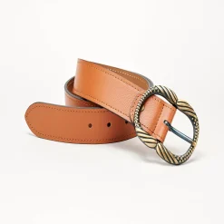 Riem met goudkleurige gesp