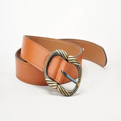Riem met goudkleurige gesp