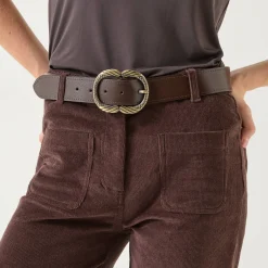 Riem met goudkleurige gesp
