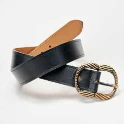 Riem met goudkleurige gesp
