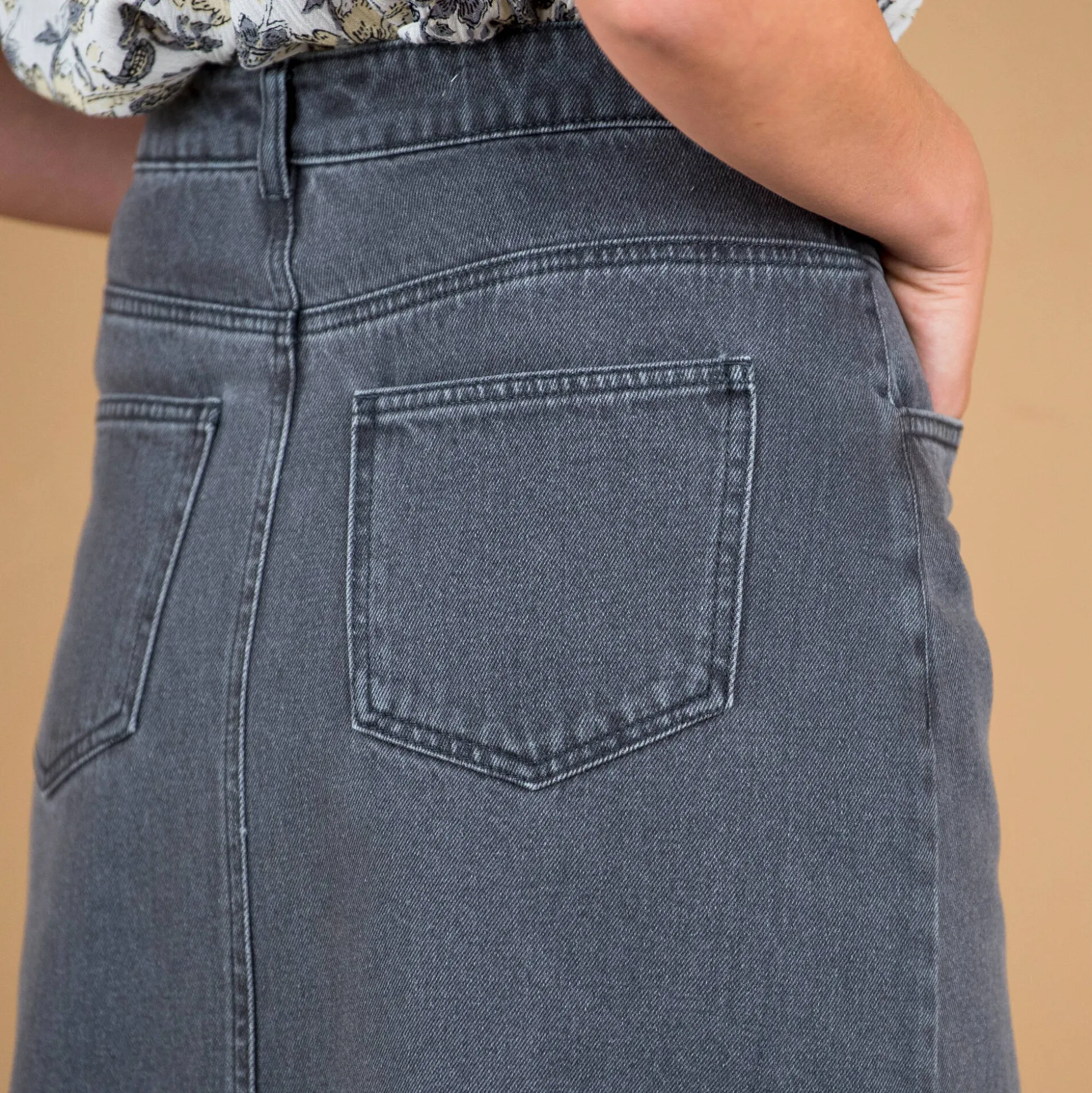 Rok in jeans