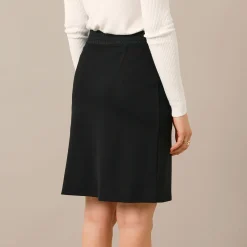 Rok met fantasieknopen, milano-breisel