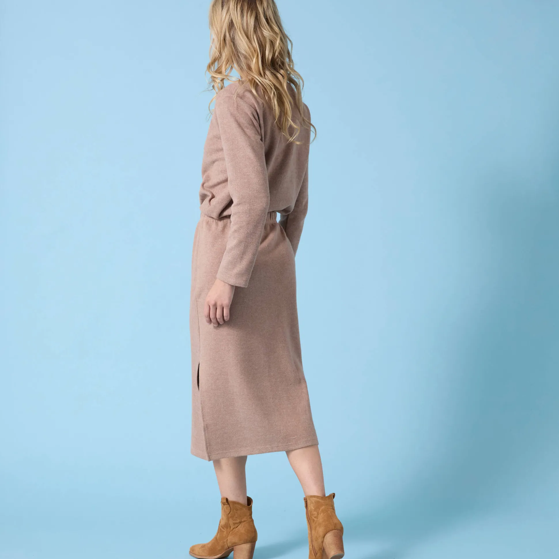 Rok Special Petite, geribbelde tricot