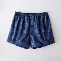 Ruime boxershort met bladerenprint - set van 3