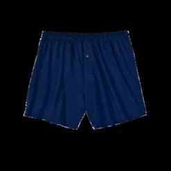 Ruime, open en effen boxershort - set van 4